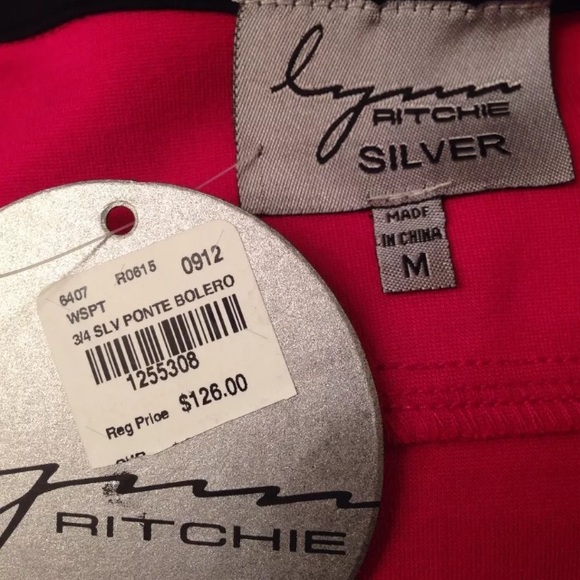 ❌SOLD❌M Ponte Bolero Jacket - Picture 3 of 3